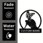 Personalized Tattoo Metal Art Sign
